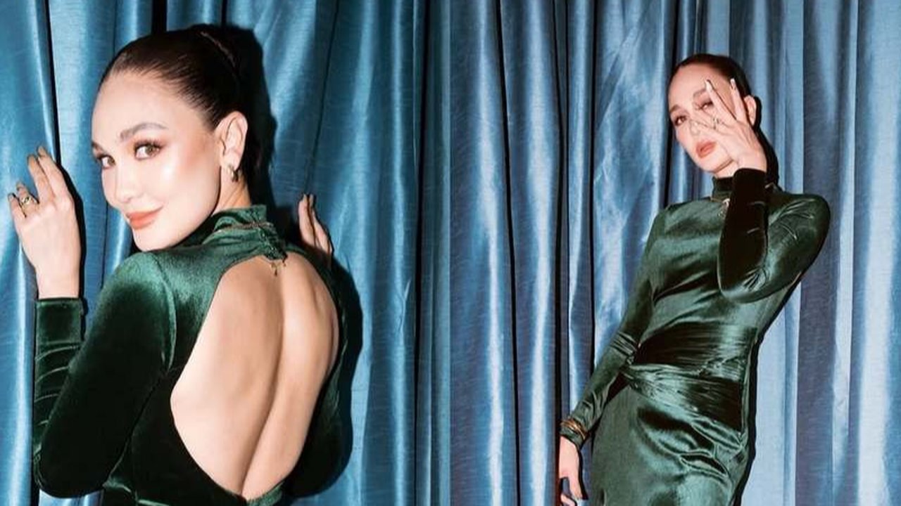Intip gaya busana Luna Maya yang effortless dengan busana velvet (@lunamaya)