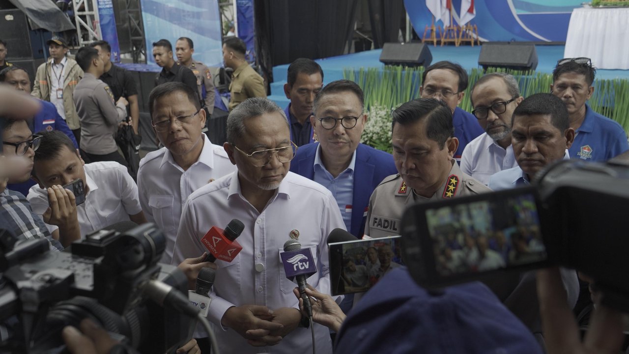 Menko Pangan RI Zulkifli Hasan hadiri HUT HNSI