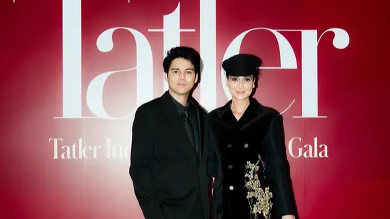 Pasangan Maxime Bouttier dan Luna Maya menyapa langsung penonton film terbaru mereka, Gundik. Kehadiran pengantin baru ini menyita perhatian publik. (Foto: Dok. Instagram @lunamaya)