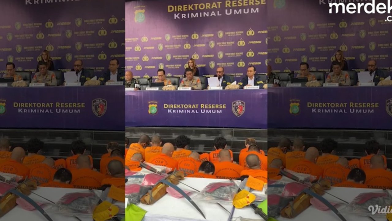 Polda Metro Jaya Tangkap Ketua Ormas Pemuda Pancasila (PP) Tangerang Selatan
