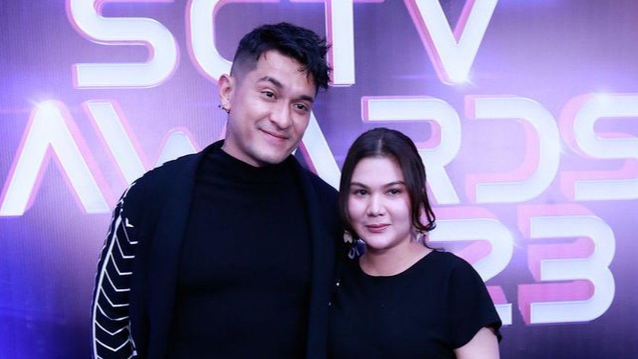 Miller Khan dan istri hadir di SCTV Awards 2023