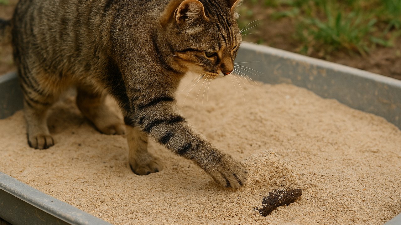 Mengapa Kucing Menutup Kotorannya dengan Pasir? Bukan Soal Baunya, tapi ini Penjelasan Menurut Sains