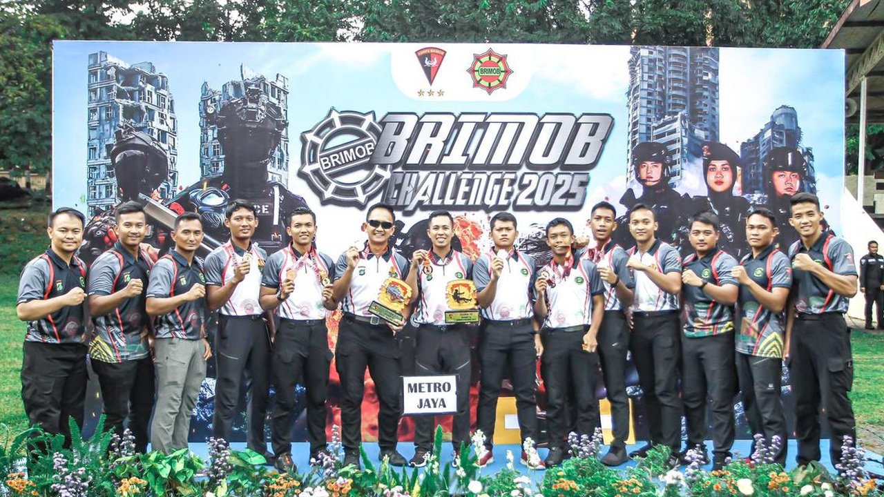 Satbrimob Polda Metro Jaya Raih Juara 4 di Ajang Lomba Brimob Challenge 2025
