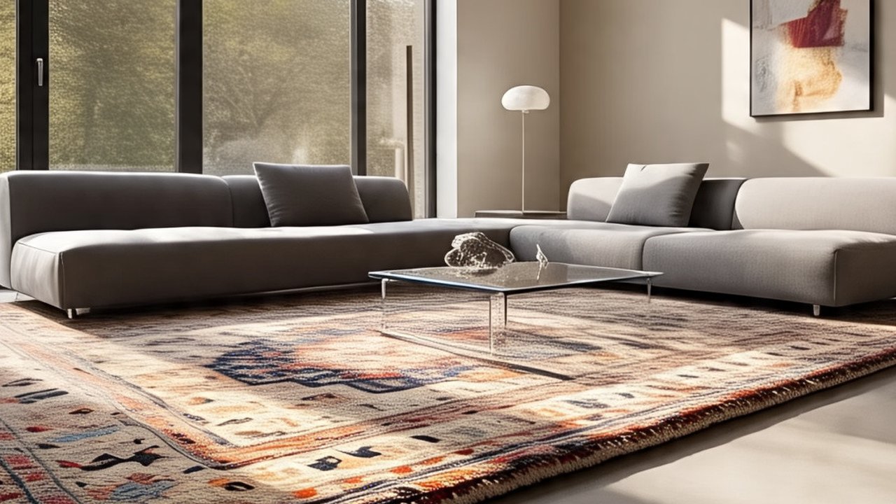 Karpet Rumah Anti Selip (Ilustrasi AI)