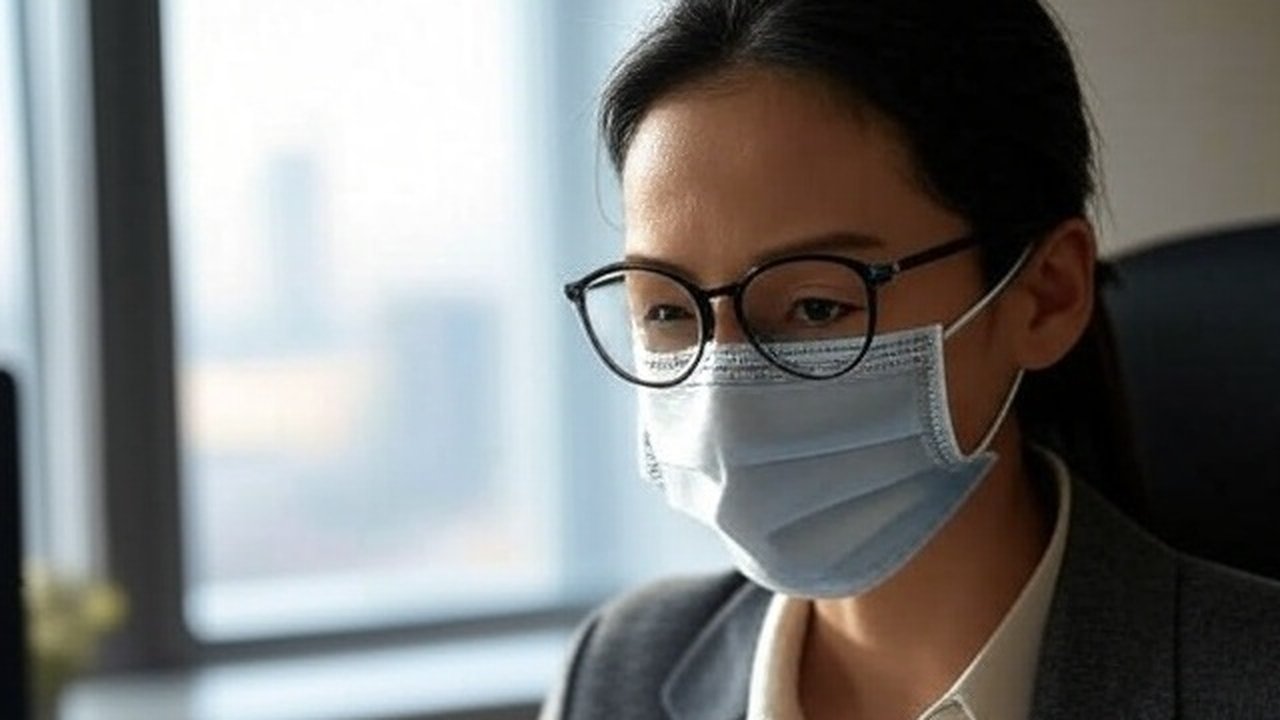 Cara pakai masker agar kacamata tak berembun