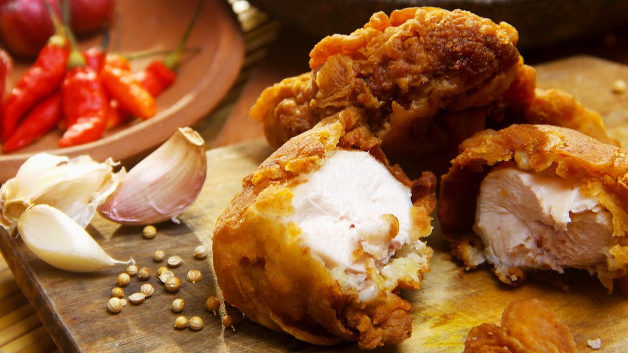 Ilustrasi Ayam Goreng