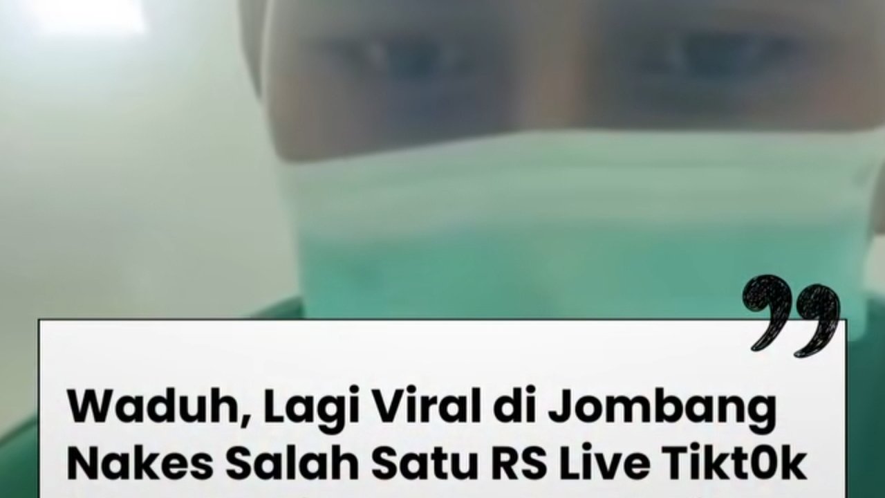Perawat di Jombang Live Instagram Saat Operasi Caesar