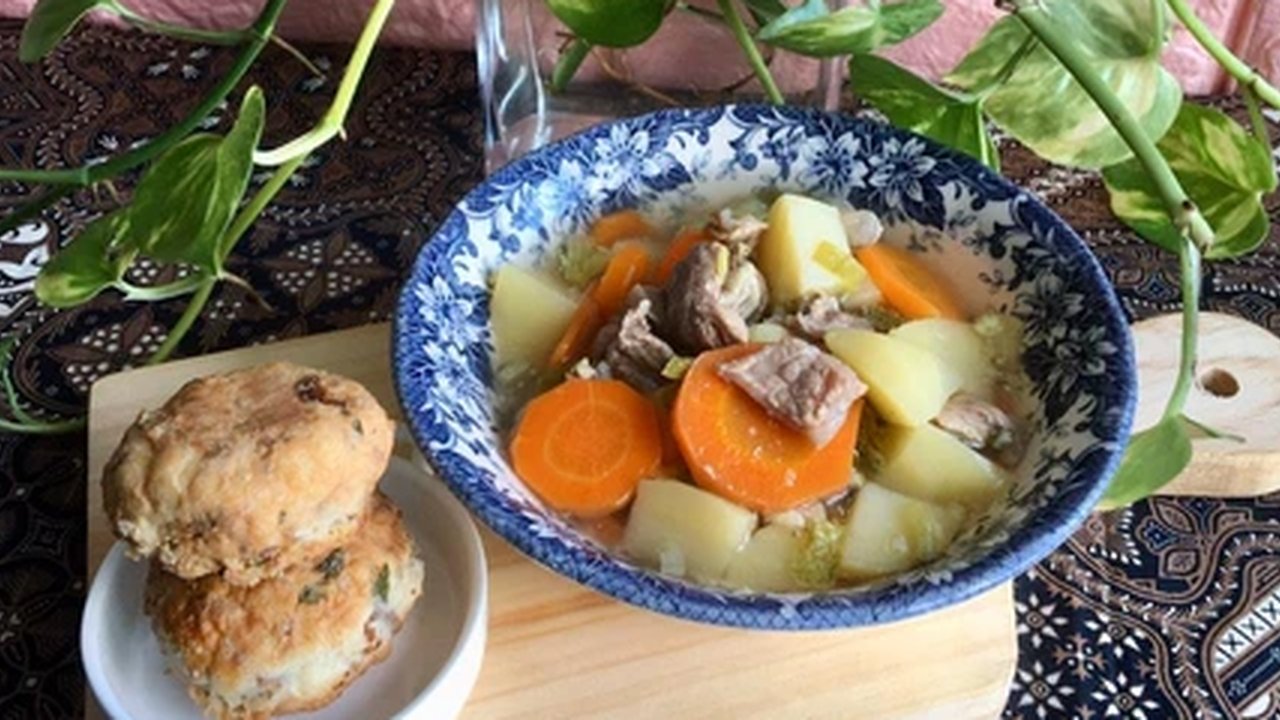 Ilustrasi Sop Daging