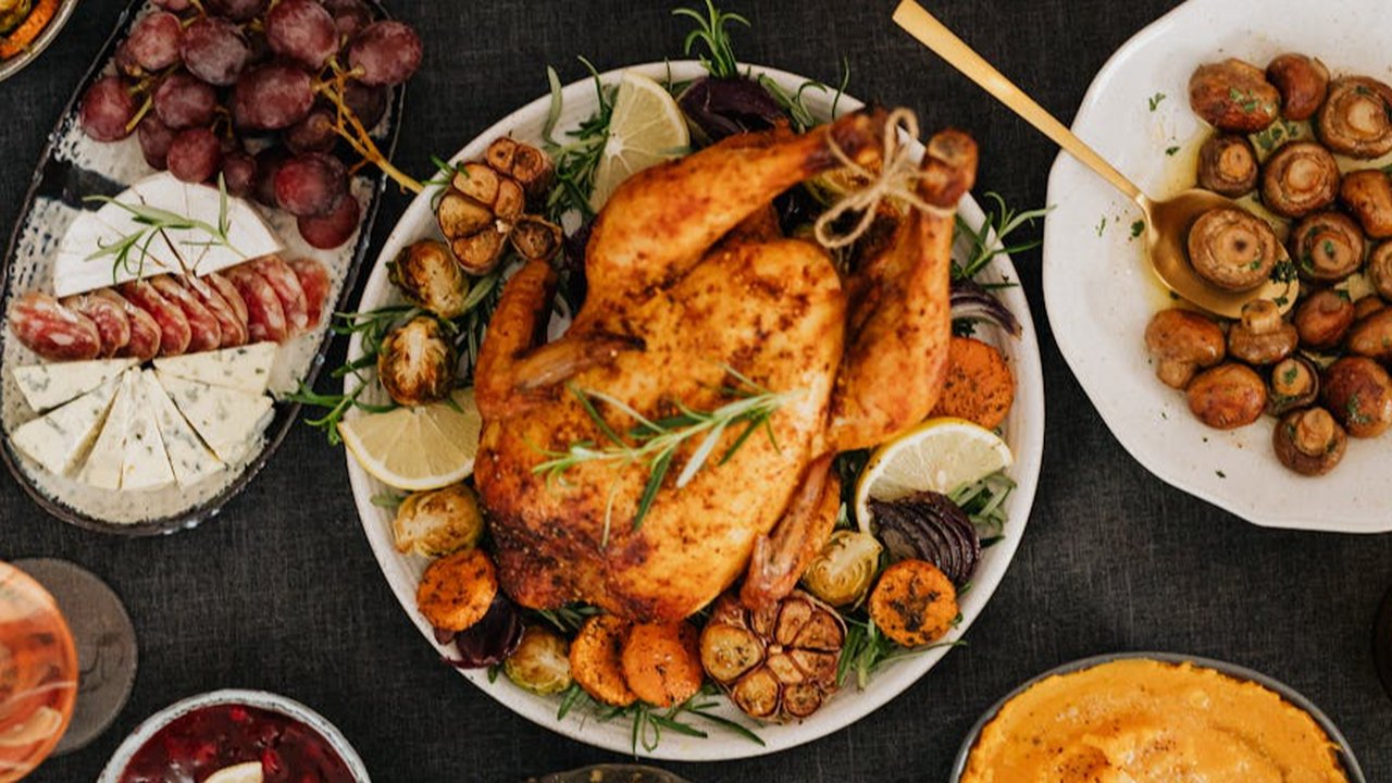 Ilustrasi Ayam Panggang