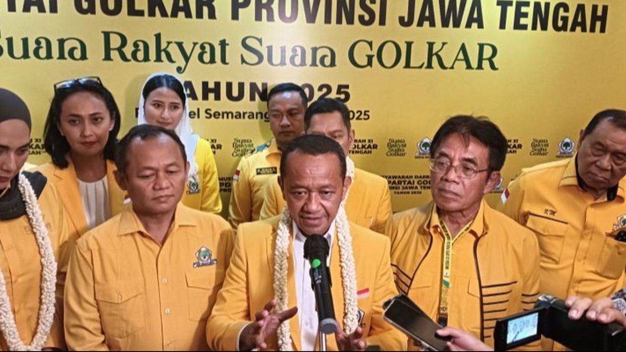 Ketua Umum Partai Golkar, Bahlil Lahadalia, menekankan pentingnya konsolidasi partai hingga tingkat desa dalam Musda XI Partai Golkar Jawa Tengah di Semarang, menjadikan Jawa Tengah sebagai tolok ukur kemenangan partai.