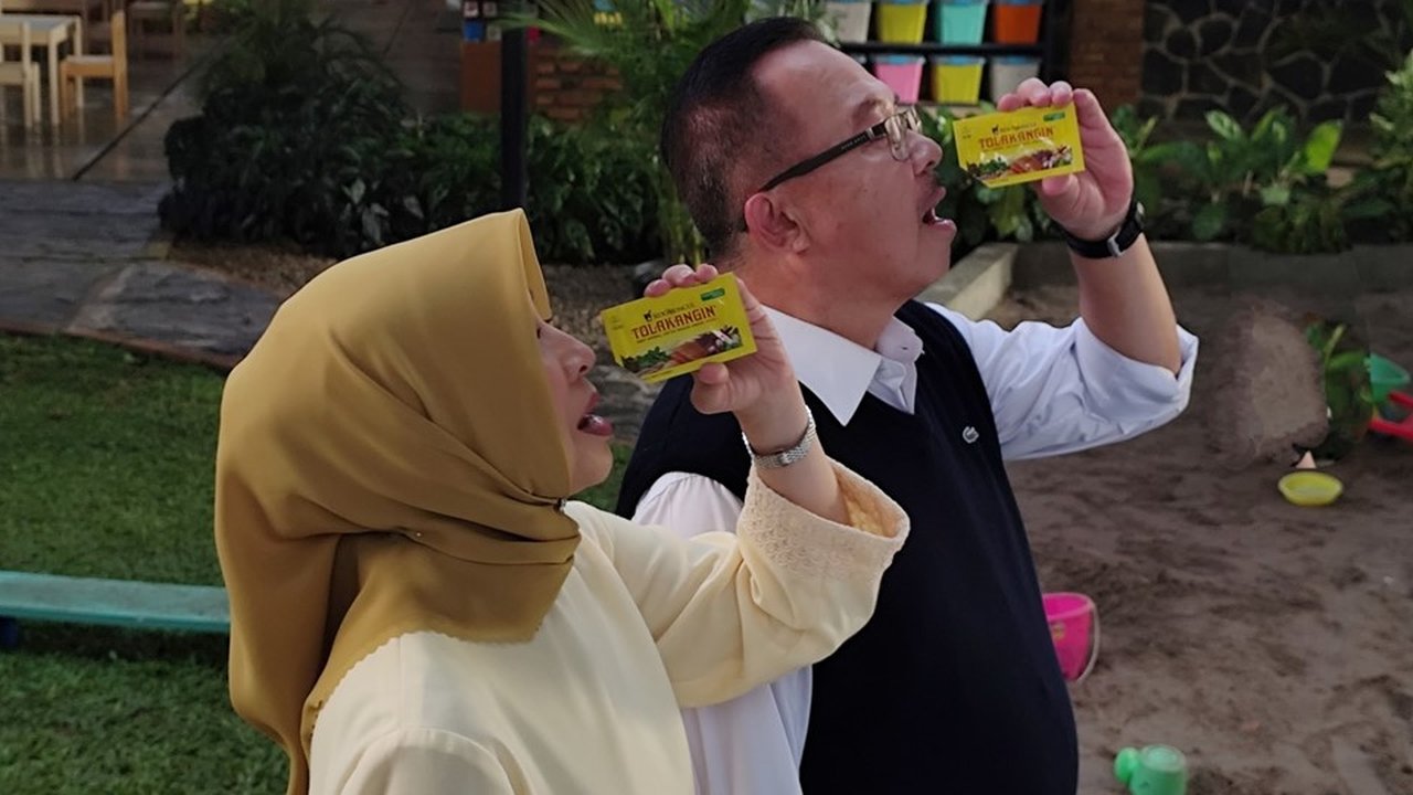 Behind the Scene syuting iklan Tolak Angin Anak di PAUD & TK Kutilang, Senin (19/5/2025).