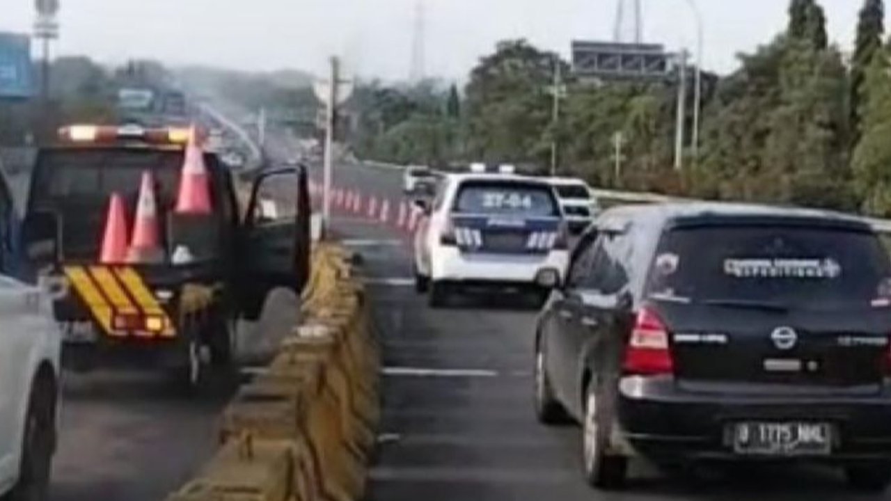 Contraflow tol jagorawi arah Puncak