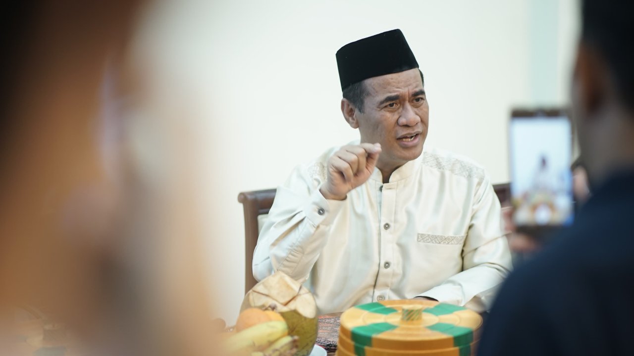 Mentan Gelar Syukuran Bersama Anak Yatim Usai Stok Beras Tembus 4 Juta Ton