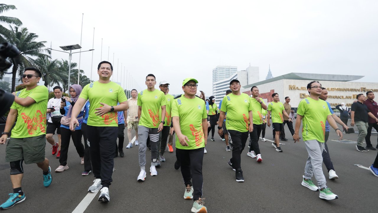 Women's Day Run, Cak Imin Ajak Masyarakat Budayakan Berolahraga