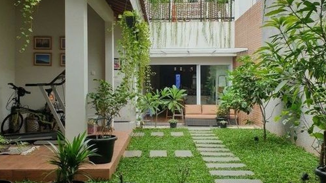 Desain Taman Tropis Minimalis
