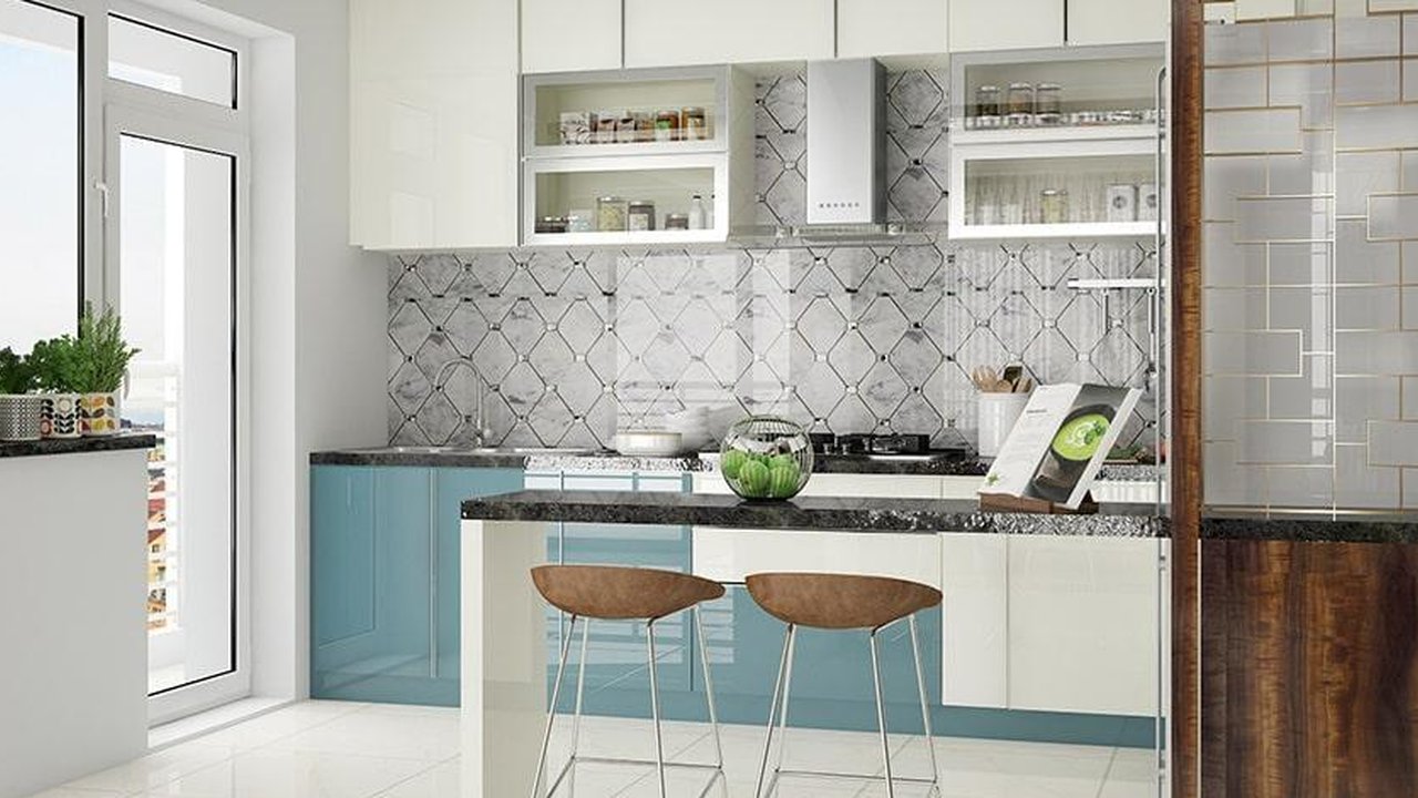 ilustrasi sekat dapur minimalis