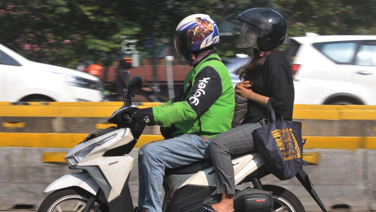 ojek online di Jakarta