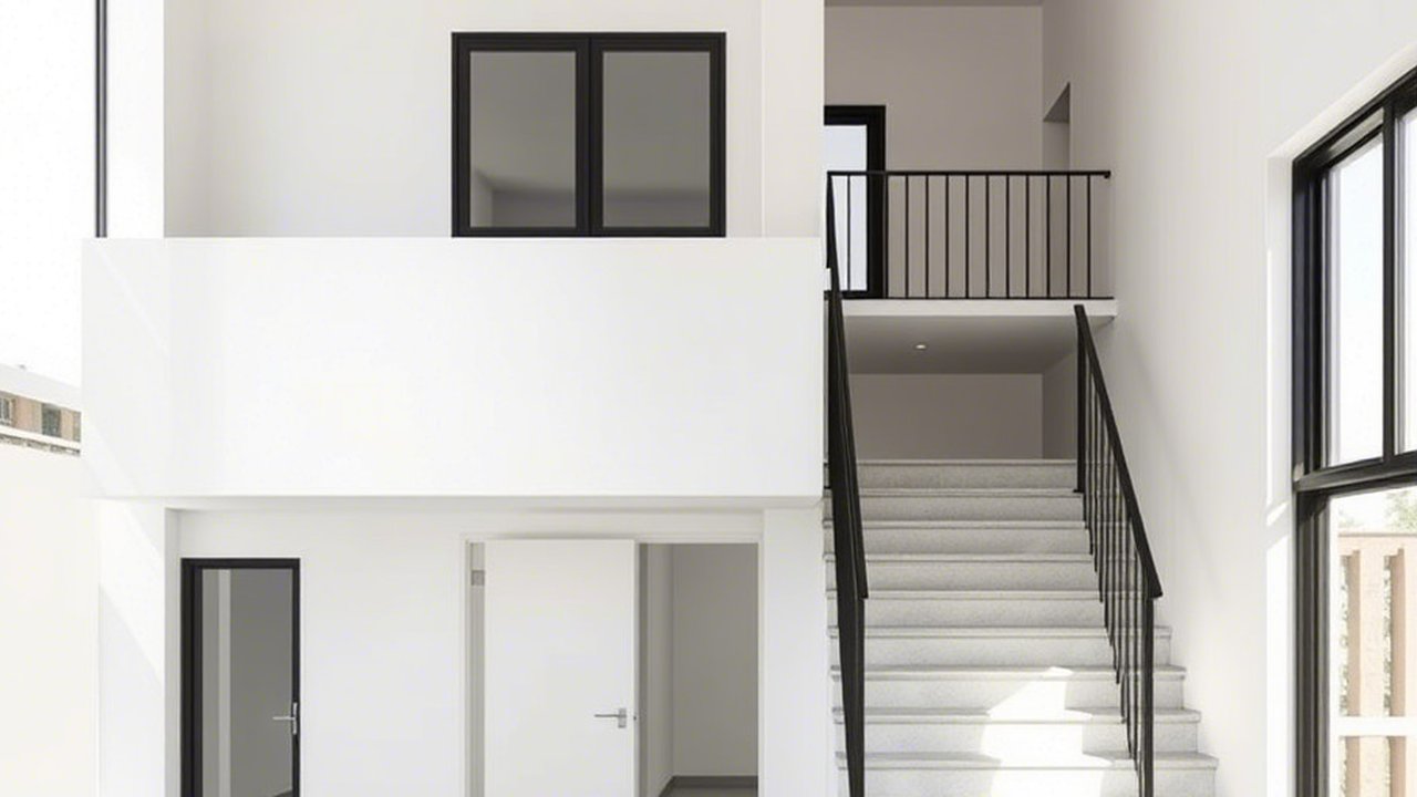 <p>rumah 2 lantai tipe 36 / Meta AI</p>