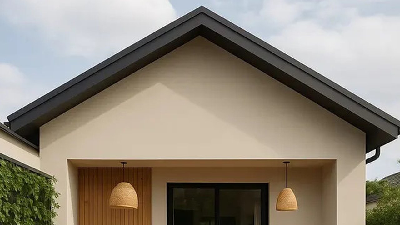 5 Model Rumah Minimalis di Kampung dengan Kafe Mini untuk Nongkrong (Tyas Titi/AI).