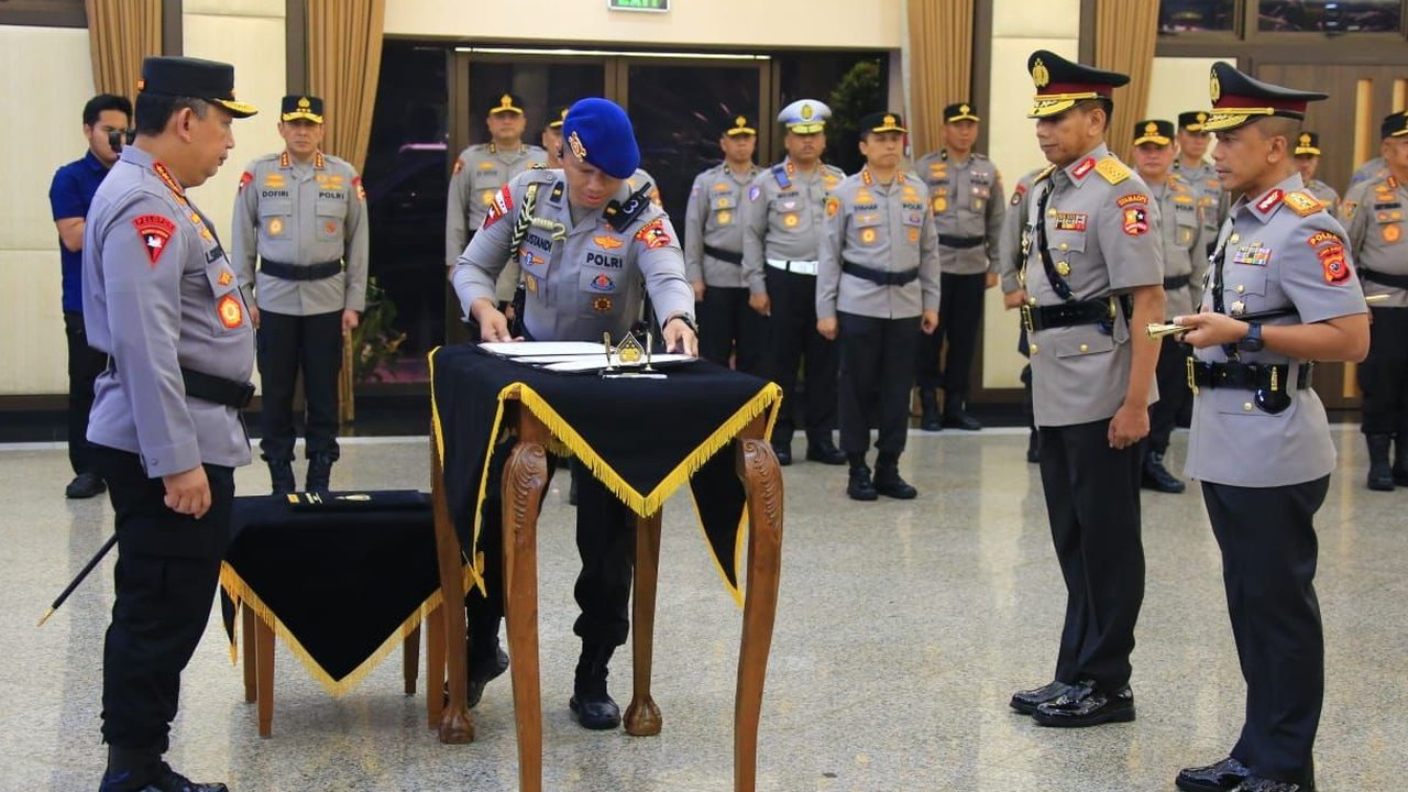 Sertijab Dua Perwira Tinggi Polri
