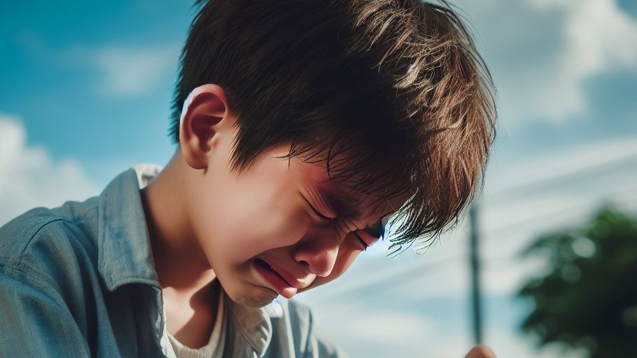 Ilustrasi Anak Menangis