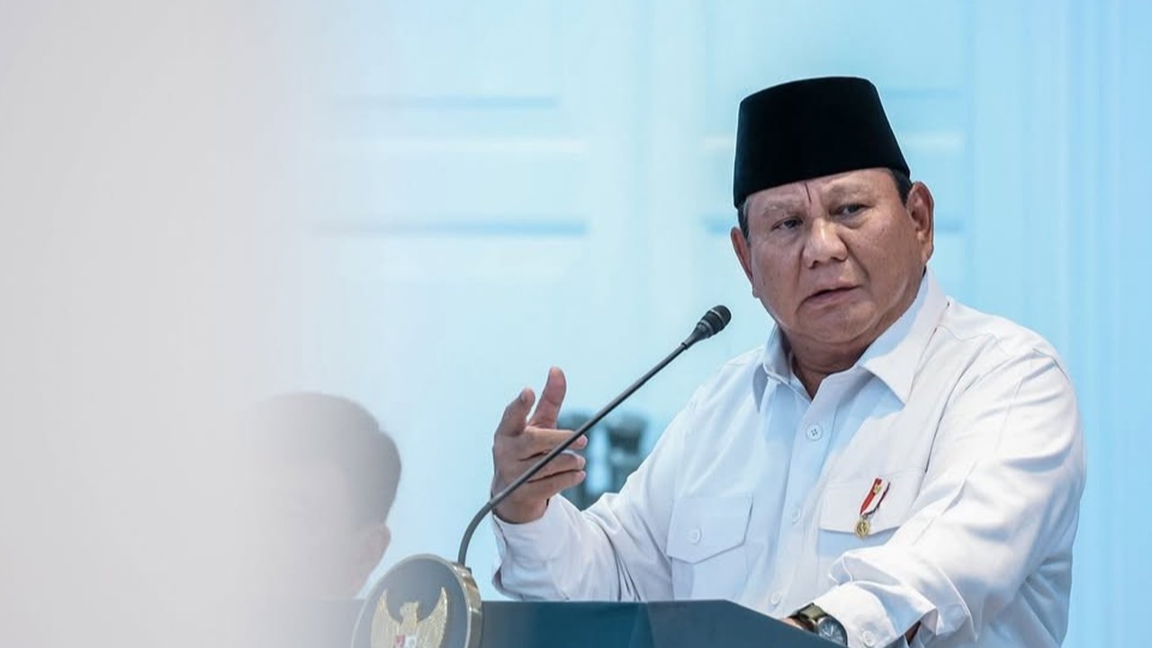 Presiden Prabowo di Sidang Kabinet Paripurna