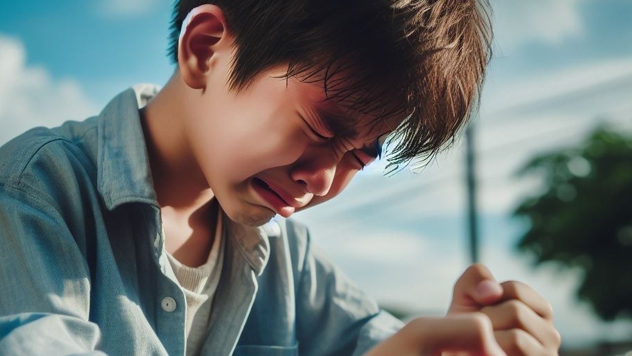 Ilustrasi Anak Menangis