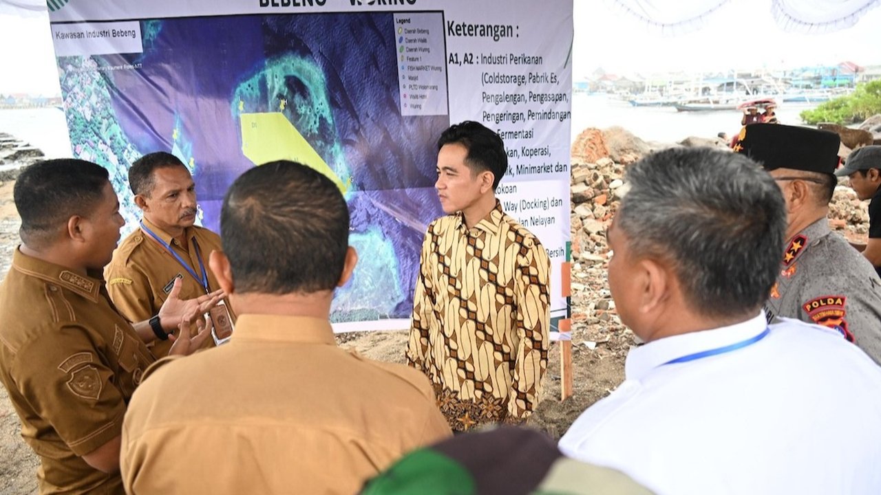 Wapres Gibran Tinjau Kawasan Ekonomi Perikanan Bebeng