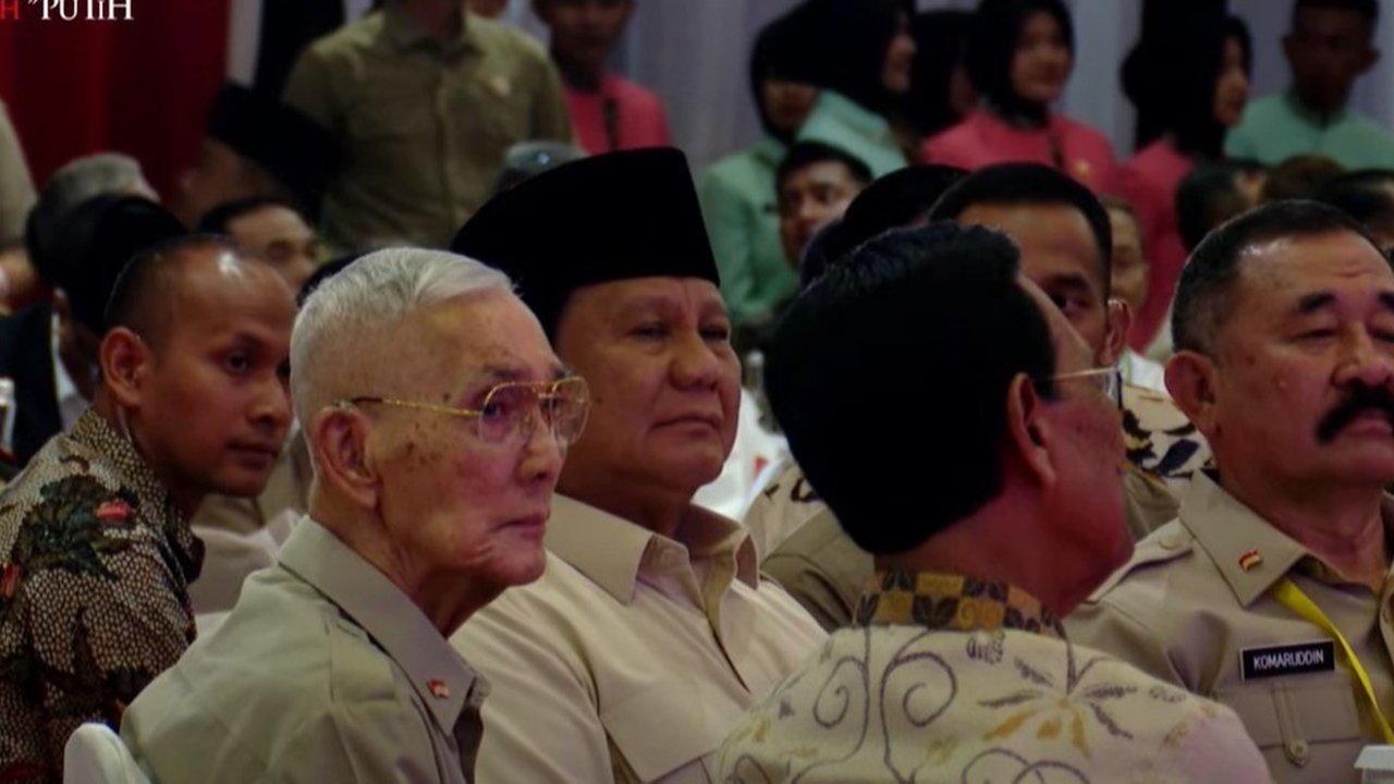 Prabowo Puji Try Sutrisno: Patriotisme Berkobar-kobar, Cinta Tanah Air Luar Biasa