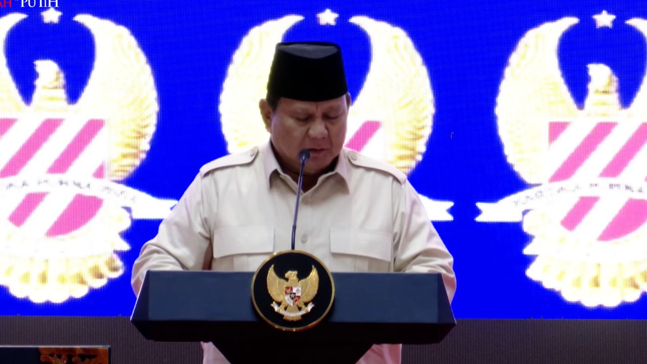 Prabowo hadiri halalbihalal Purnawirawan TNI