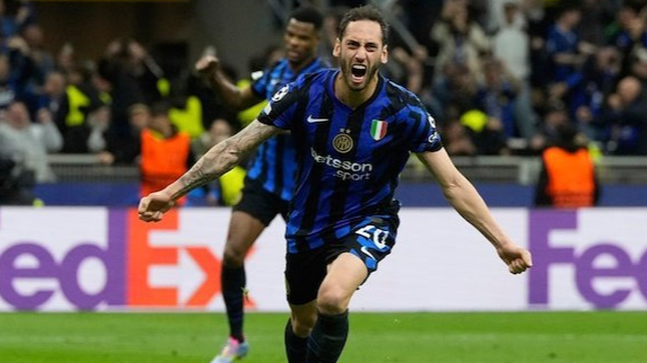 Laga semifinal Liga Champions antara Inter Milan vs Barcelona
