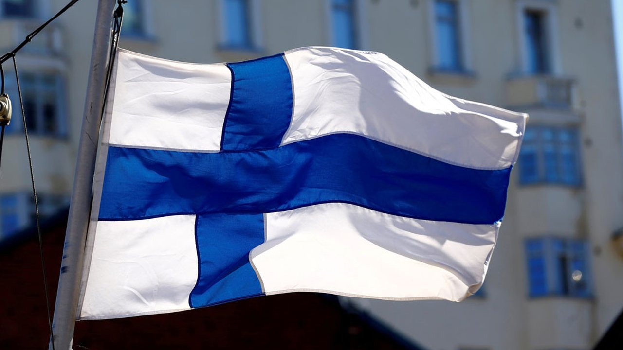 Ilustrasi bendera Finlandia (AFP Photo)