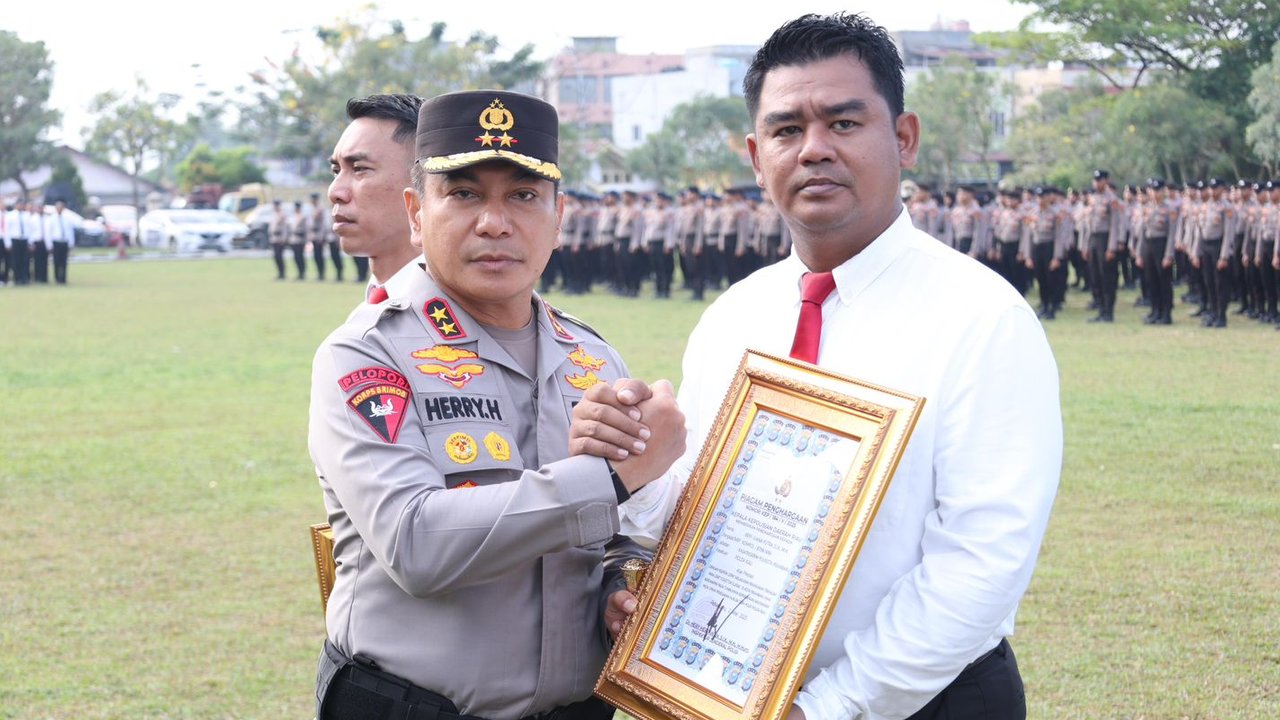 Sikat Aksi Premanisme Berkedok Debt Collector, Kompol Bery Diganjar Penghargaan