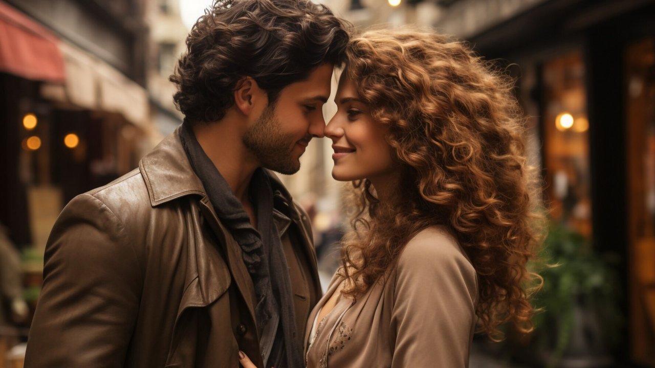 Ilustrasi Pasangan Romantis