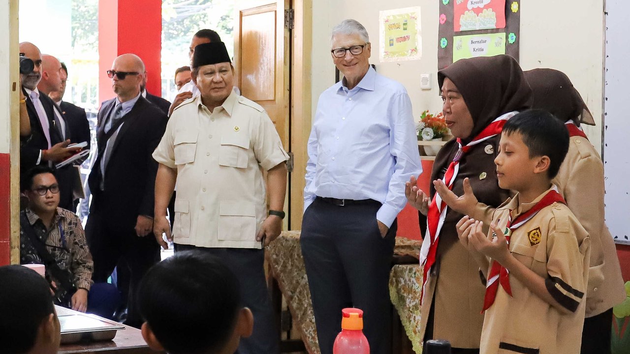 Prabowo-Bill Gates