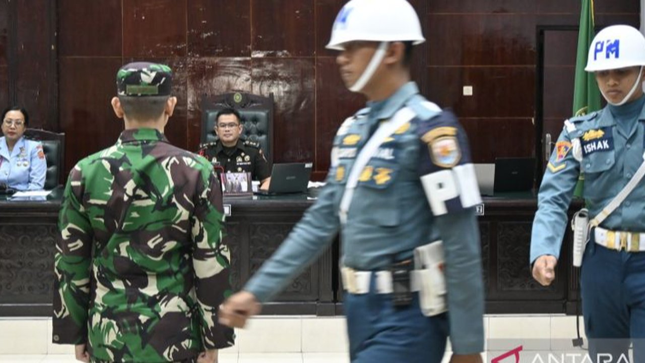 Kepala Oditurat Militer (Odmil) III-15 Banjarmasin, Kalimantan Selatan (Kalsel) Letkol CHK Sunandi