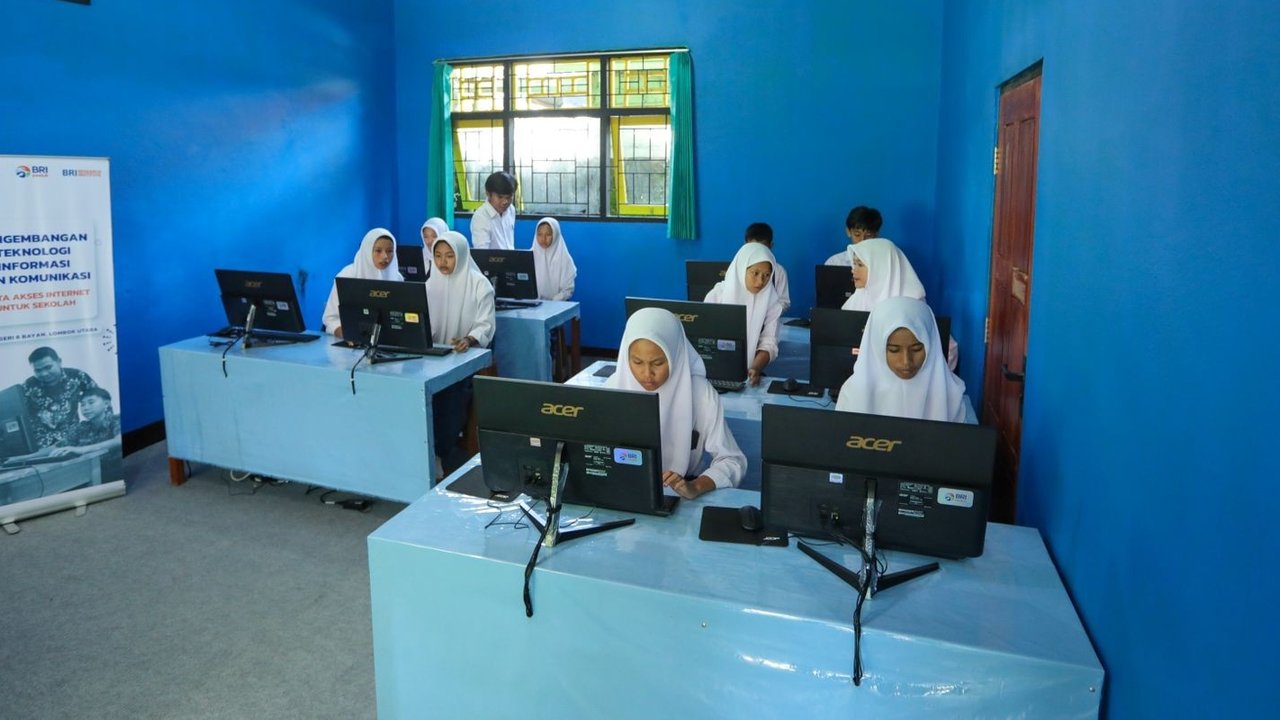 BRI Perkuat Pendidikan di Daerah 3T dengan Teknologi