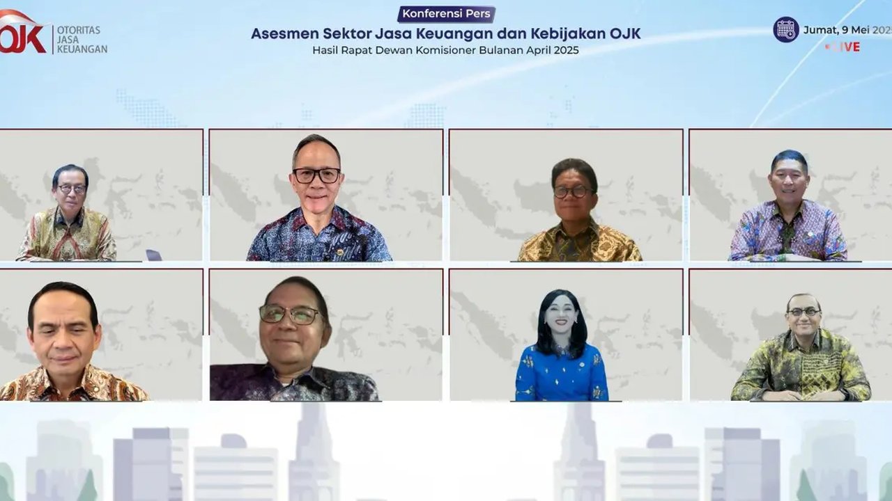 Konferensi pers OJK