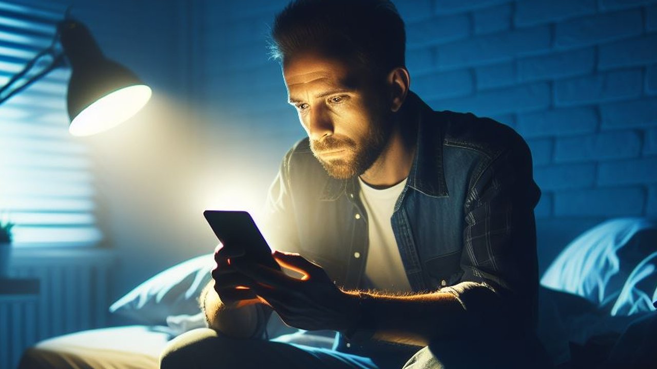 Ilustrasi Menggunakan Smartphone