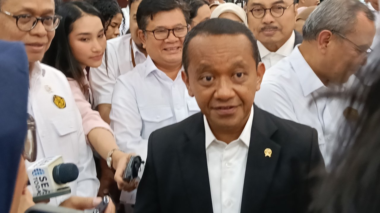 Menteri Energi dan Sumber Daya Mineral (ESDM), Bahlil Lahadalia