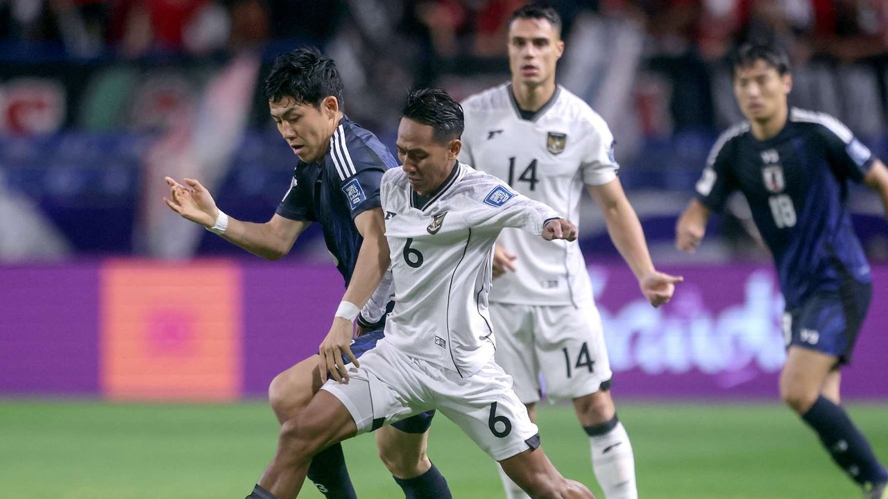 Jepang vs Indonesia di Kualifikasi Piala Dunia 2026 Zona Asia.