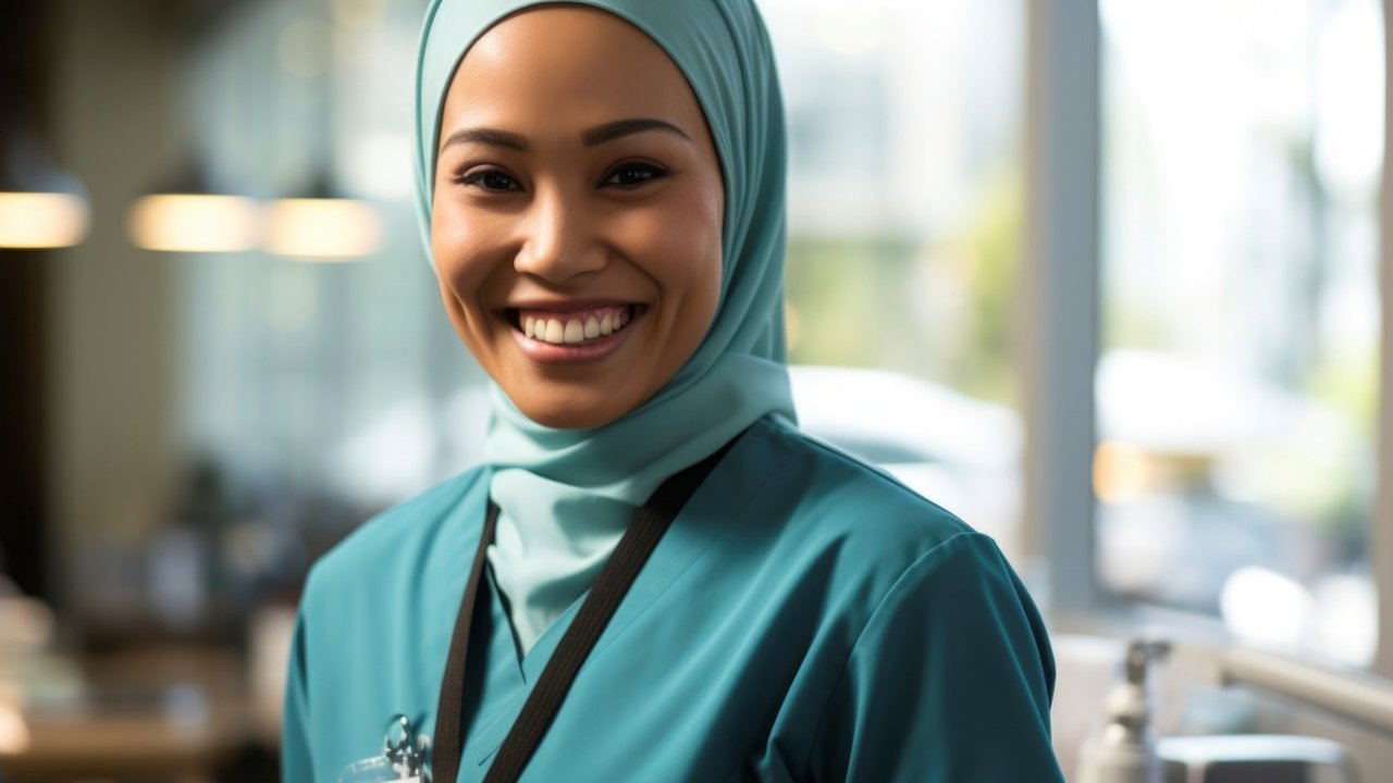 Rekomendasi Baju Kantor Berjilbab Blus Lengan Panjang