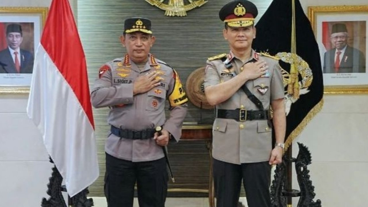 Kepala Korps Lalu Lintas Polri Irjen Pol Firman Santyabudi saat memberikan amanat kepada jajarannya untuk meningkatkan pelayanan dan pengayoman kepada masyarakat. (Ist)