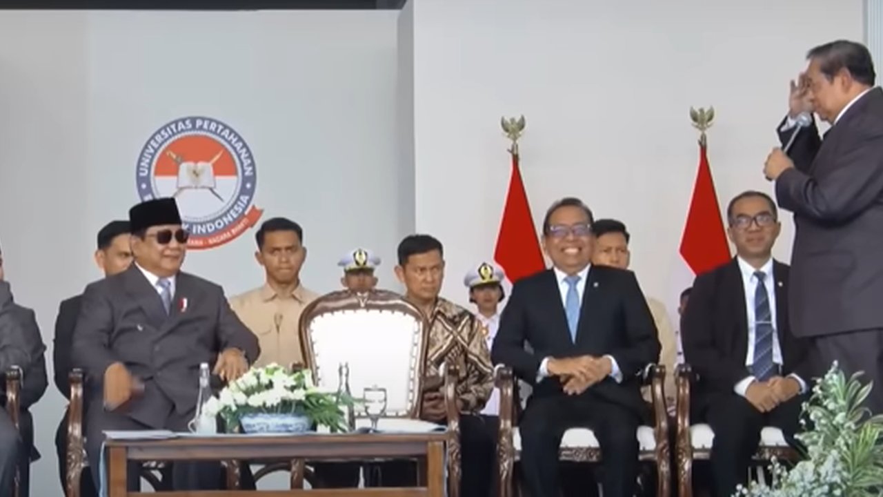 SBY Beri Hormat ke Prabowo Mendadak Diminta Pidato: Perintah Panglima Tertinggi, Saya Hanya Katakan Siap