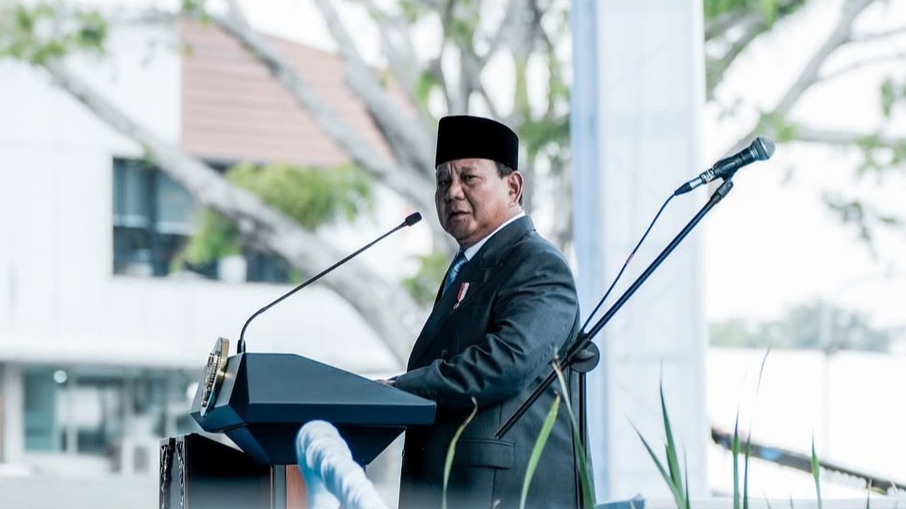 Presiden Prabowo di Indo Defence 2025