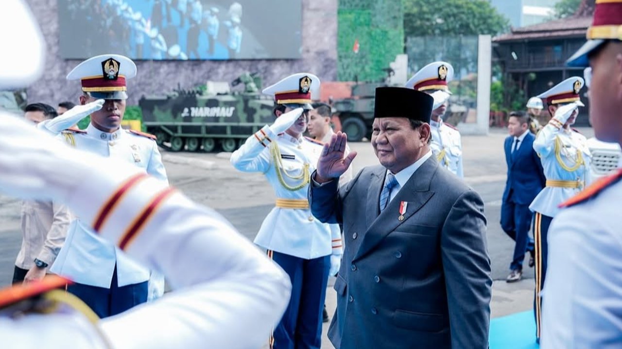 Presiden Prabowo di Indo Defence 2025