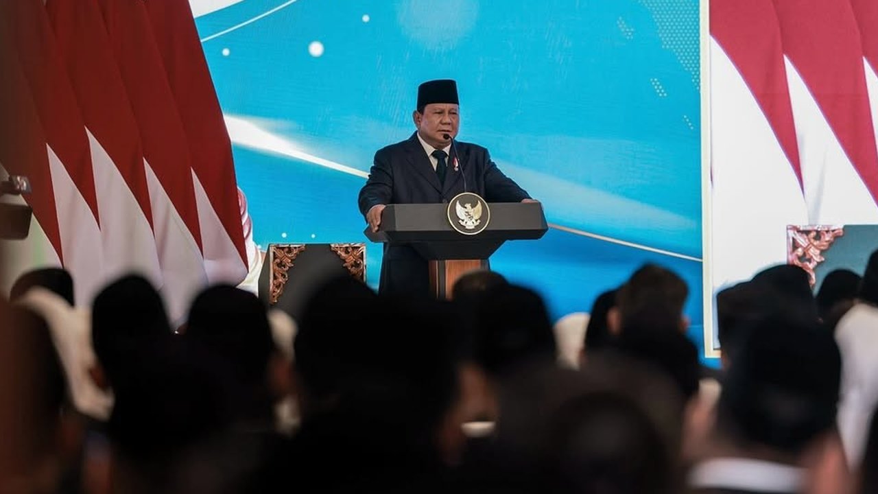 Presiden Prabowo di Pengukuhan Hakim Mahkamah Agung
