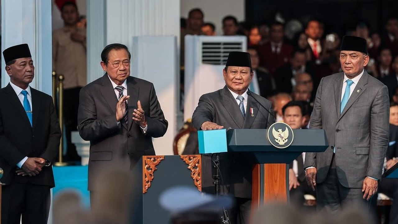 Kemarin Puji SBY, Hari Ini Prabowo Bangga dengan AHY