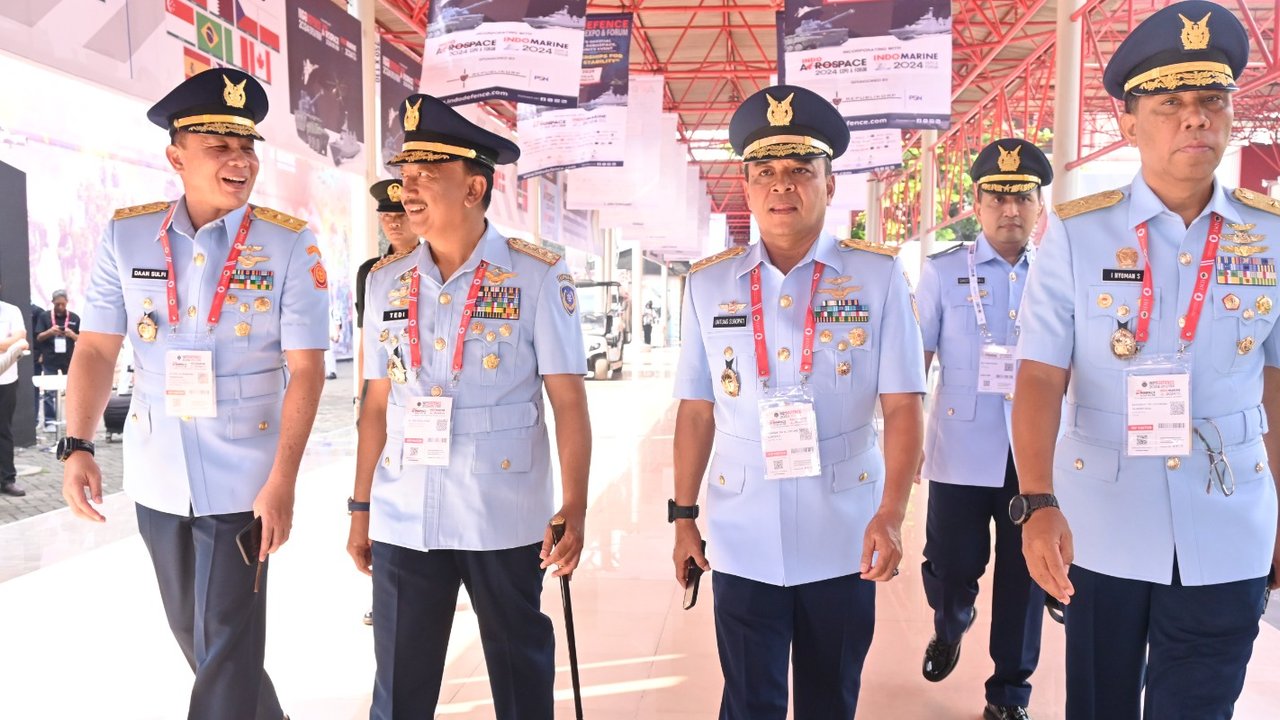 Pangkoopsudnas Hadiri Pameran Pertahanan Indo Defence 2025 Expo & Forum