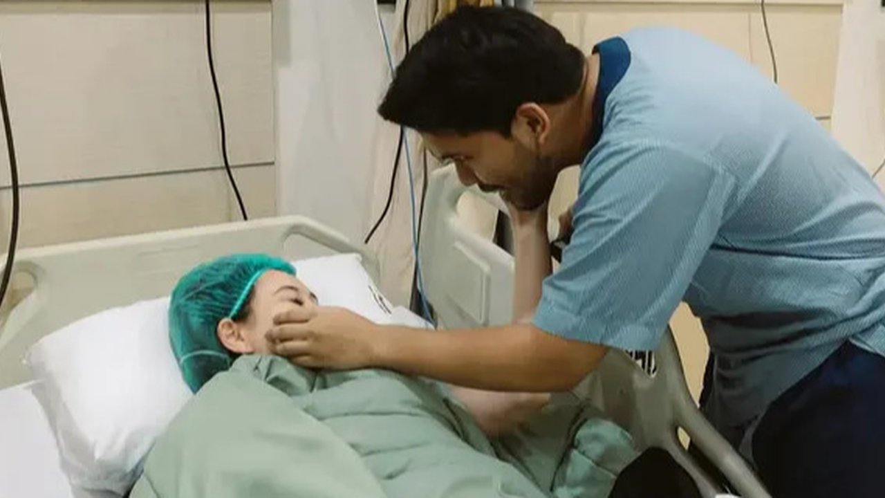 Aaliyah Massaid dan Thariq Halilintar sambut kelahiran anak pertama. (Instagram/ aaliyah.massaid)
